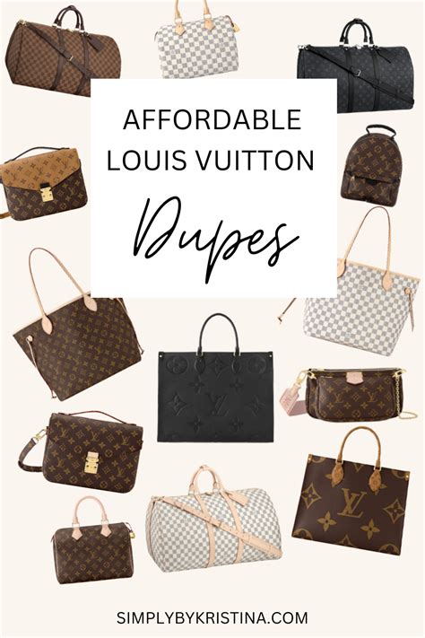 buy louis vuitton dupes|louis vuitton dupe alternatives.